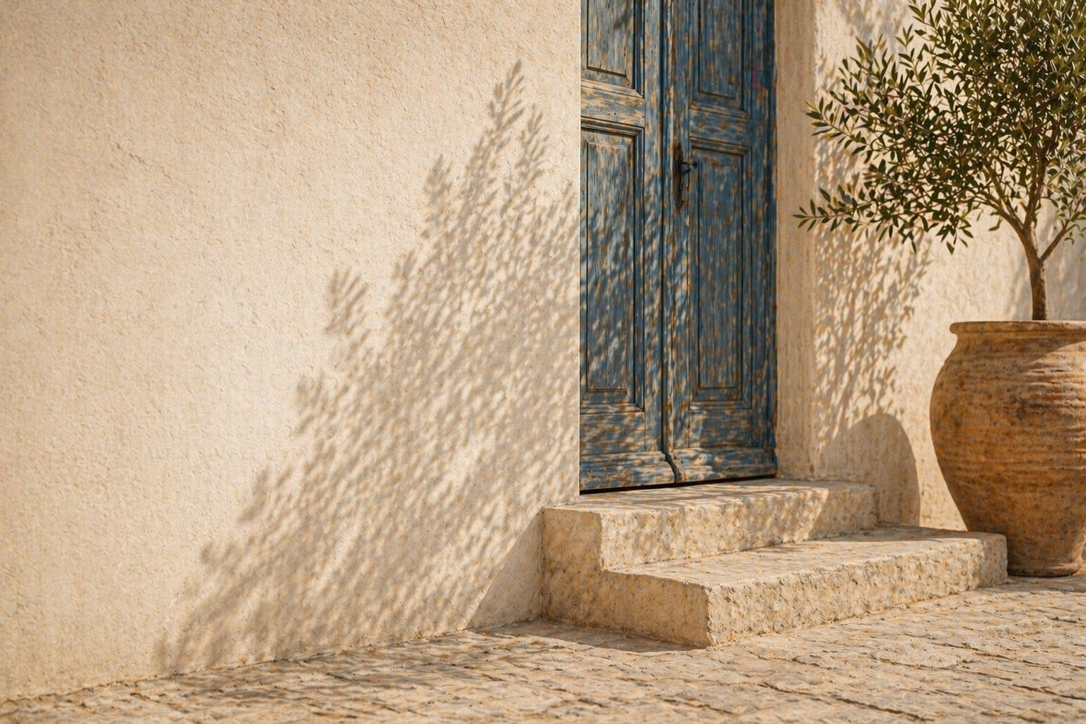 Mediterranean courtyard — Mareno SS 2026